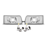 Juego Optica Vw Senda 1991 1992 1993 S/retén + Cree Led