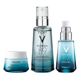 Combo Vichy M89 Crema Sin Olor, Crema Ojos Y Booster 50 Ml