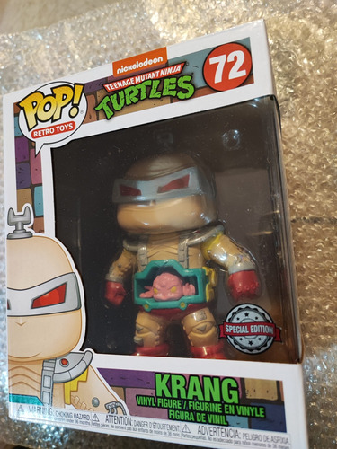 Funko Krang Tortugas Ninja Mide 6 Pulgadas Krang 72