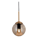 Lámpara Colgante Adela Leuk - E27 - Ámbar 3c Color Dorado