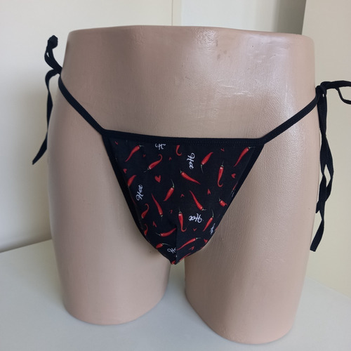 Cueca Fio Dental Jockstrap  Exclusivo Amarrar Sexy Gay  Plus