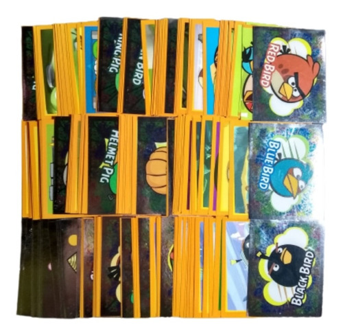 150 Estampas Sin Repetir Del Álbum Angry Birds Klu!