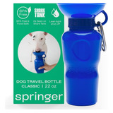 Botella De Agua De Viaje Para Perros Como Se Ve En El Tanque