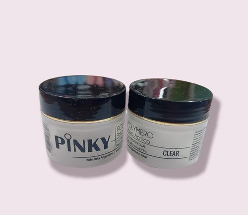 Polimero Pinky Polvo Acrilico Para Unas Esculpidas 20g