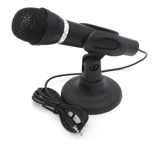 Microfono Condensador De Pc Computador + Atril + Envio