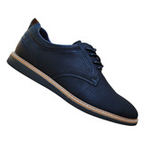 Zapato Casual Semi-formales De Hombre Comodos Black 7429