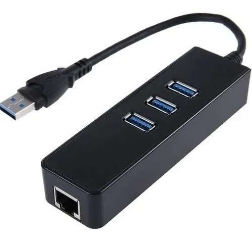 Adaptador Usb 3,1 A 3 Puertos Usb Ethernet Rj45 Gigabit 