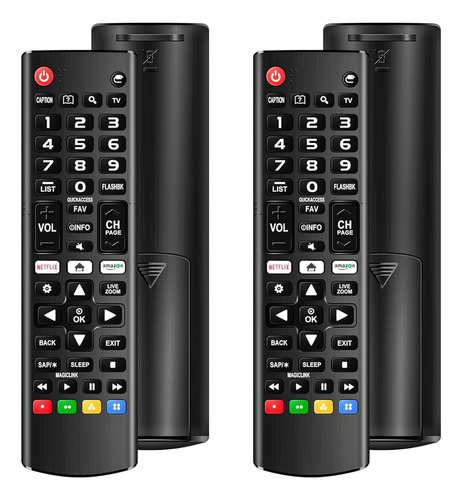 (paquete De 2) Control Remoto Universal Para LG Smart Tv, Co