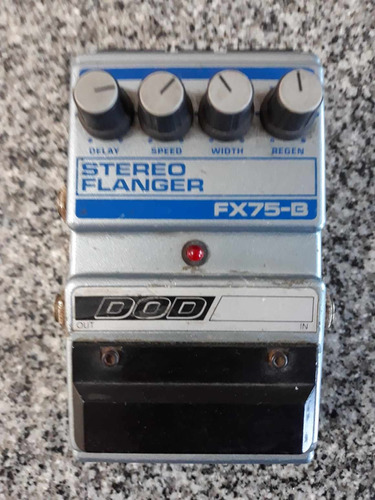 Dod Fx25 B Stereo Flanger U.s.a Solo Efectivo