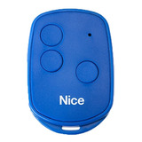 Nice/linear Novo Controle Remoto 3 Teclas Azul Hcs