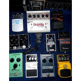 Pedal Efecto Solo Cargador Delay Reverb Chorus Distorcion 