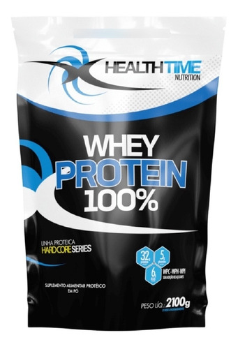 Whey Protein 100% 2100g (2 Kilos E 100 Gramas) Healthtime