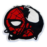 Alfombra Tufting Spider-man/venom 100% Lana Acrilica