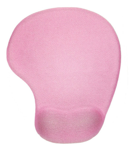 Mouse Pad Rosado Con Apoya Muñeca Con Gel, Antideslizante