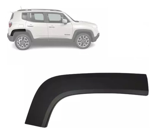 Moldura Paralama Vao Roda Traseiro Direito Jeep Renegade 