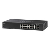 Conmutador Cisco Designed, Gigabit Poe De 16 Puertos