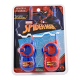 Spiderman Walkie Talkie Handys Marvel Hombre Araña Ditoys 