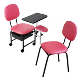 Kit Cirandinha Manicure E Cadeira Para Cliente Pink Facto