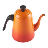 Bule Le Creuset 700ml Aço Esmaltado Laranja