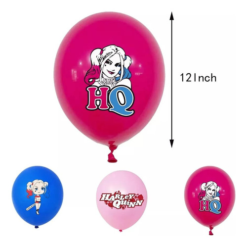 Set De 12 Globos Latex Diferentes Diseños Infantiles