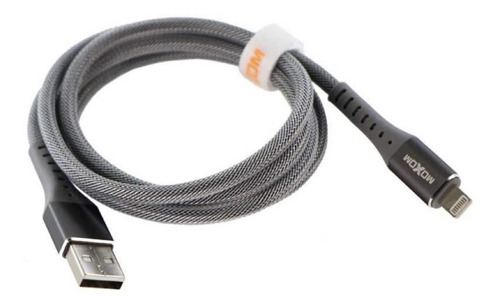 Cable Data Carga Compatible Usb Lightning 1m Vol 2,4 A Moxom