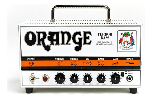 Amplificador Cabeçote Baixo Orange Terror 500w Válvulado Cor Branco 110v