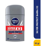 Nivea Men Silver Desodorante 2 Barras - g a $381