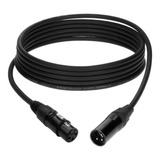 Cable Xlr Para Microfono Dmx Canon Canon 9 Metros La Roca