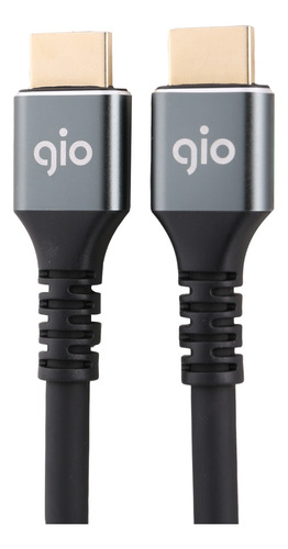 Gio Cable Hdmi 5 Metros 4k Blindado Uso Rudo De Alta Calidad