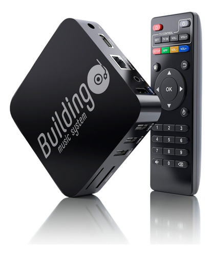 Tv Box Building Music System Tv Box Bms-mini-a 6ª Geração 4k