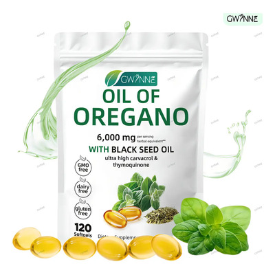 Gwynne Micro Ingredients Oil Of Oregano Softgels 6000mg Per Serving 120 Cápsulas Incorporar Black Seed Oil | Meses sin interés