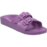 Sandalia Mujer Smile Morado Hush Puppies