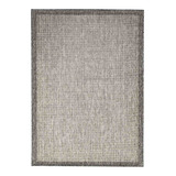 Alfombra Gris Decorativa Tapete Sisal Grande 400 X 500 Cm +