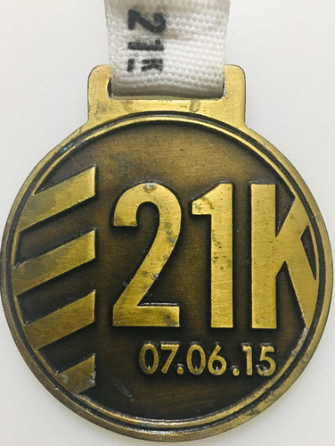 Medalla Media Maratón 07/06/2015 We Run Nike Buenos Aires