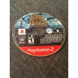 The Lord Of The Rings The Two Towers Playstation 2 Ps2 Solo