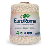 Barbante Euroroma 600g Fio 4 - Escolha Cor