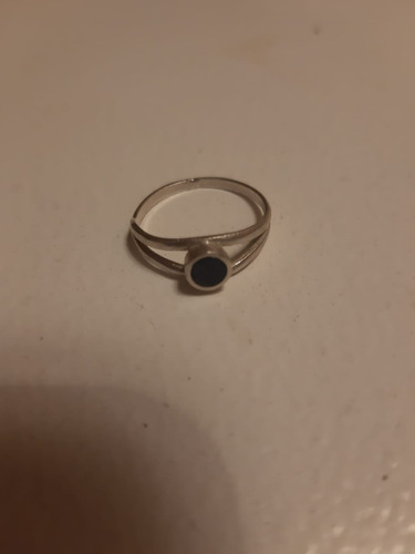 Anillo De Plata 925 Y Lapiz Lazuli