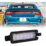 Lámpara Faro Luz Placa 12v Led 6k Dodge Charger Challenger