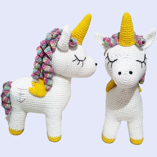 Amigurumi Unicornio Crochet Pica Pau