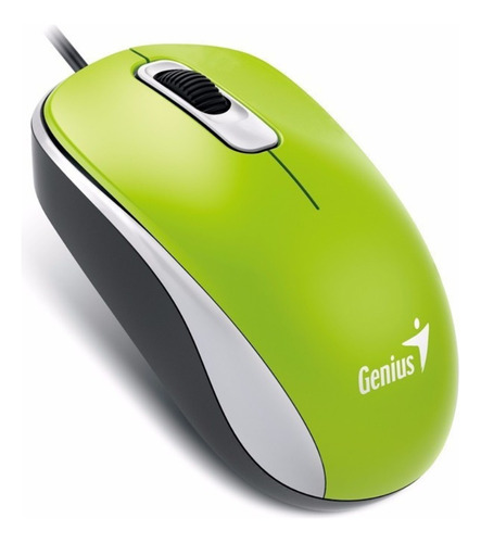 Mouse Óptico Genius (dx-110) Verde Usb (5149)