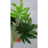 Planta Artificial Maconha Decorativa