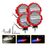 Faros Led Redondo Auxiliar 51w 7 Pulgadas 4x4 4pcs Para Jeep