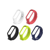 Kit 6 Pulseiras De Silicone Mi Band 3 Mi Band 4 E Mi Band 5