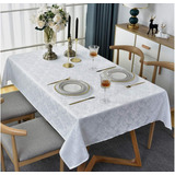 Toalha De Mesa Amabella Enxovais Jacquard Retangular - 1.4m