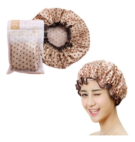 Gorros Para Ducha Impermeables Baño Cofia Plastico X1