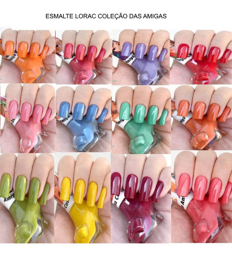 Esmalte Sapatinho Lorac Star Coleção Das Amigas. Cor Colorida