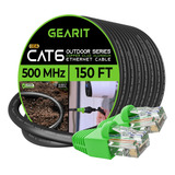 Gearit Cat6 Cable Ethernet Para Exteriores (150 Pies) Cca Co