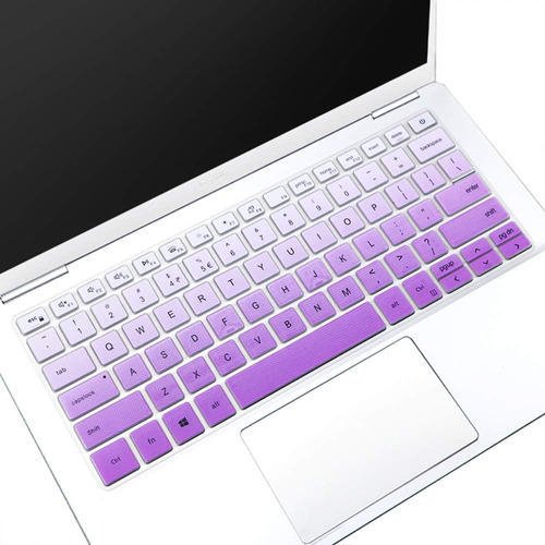 Cubierta De Teclado Para Dell Inspiron 14 & 13 Purpura