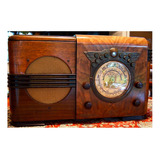 Vinilo 40x60cm Cuadro Decorativo Radio Vintage Clasico P2