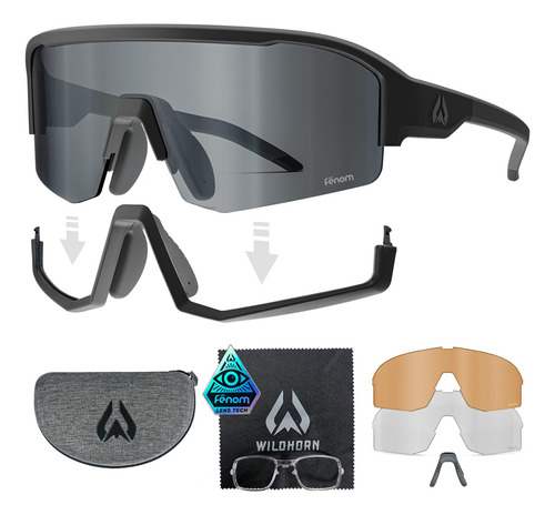 Wildhorn Radke - Lentes De Ciclismo Mtb, Uv400, Gafas De So.